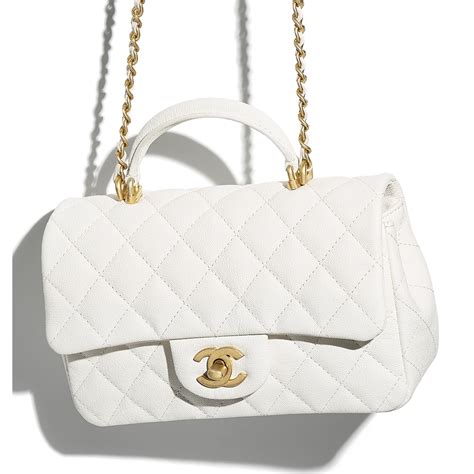 chanel flap bag with top handle calfskin|jumbo chanel bag price.